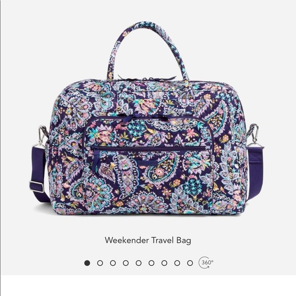 Vera Bradley Weekender Travel Bag - Picture 5 of 10